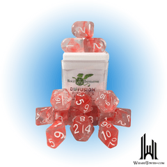 SET OF 15 DICE: DIFFUSION FIGHTER'S RESOLVE